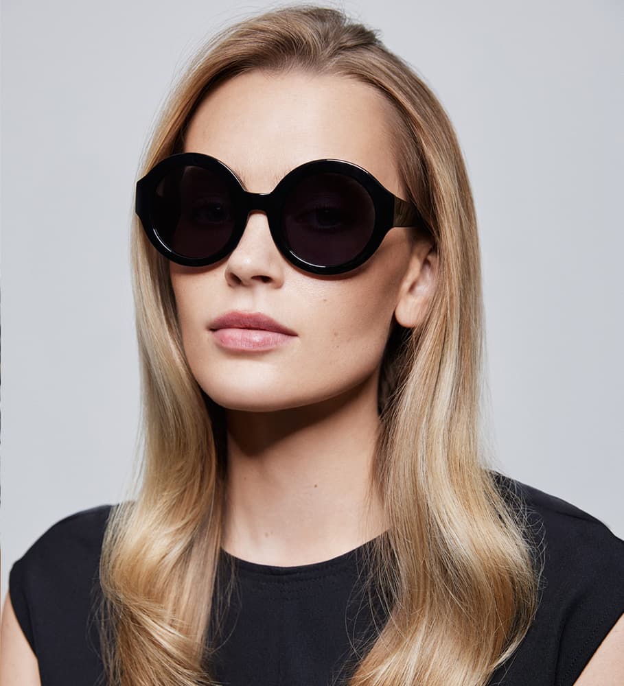 Cleo Black Sunglasses