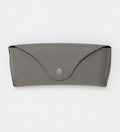 Case in vegan leather Grey