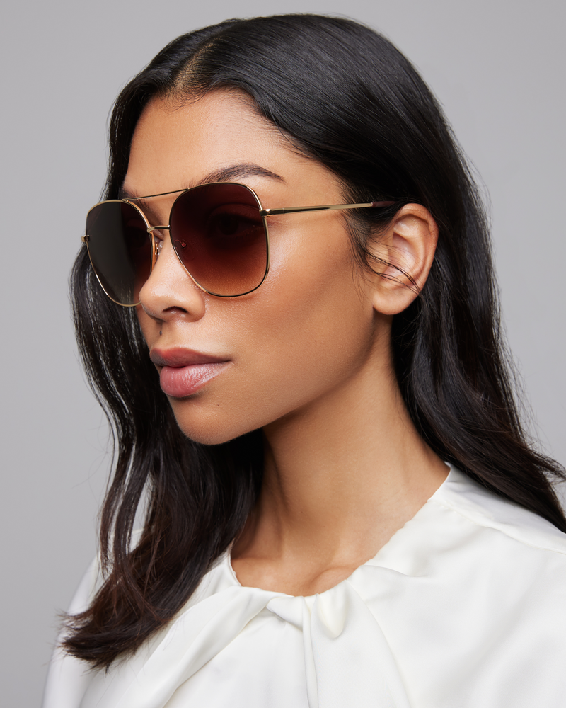 Ella Gold Sunglasses