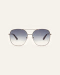 Ella Silver Sunglasses, front