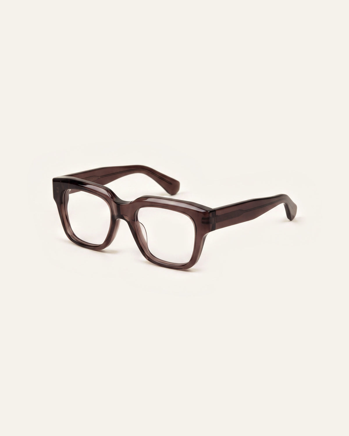 Therese in dark brown, three-quarter view