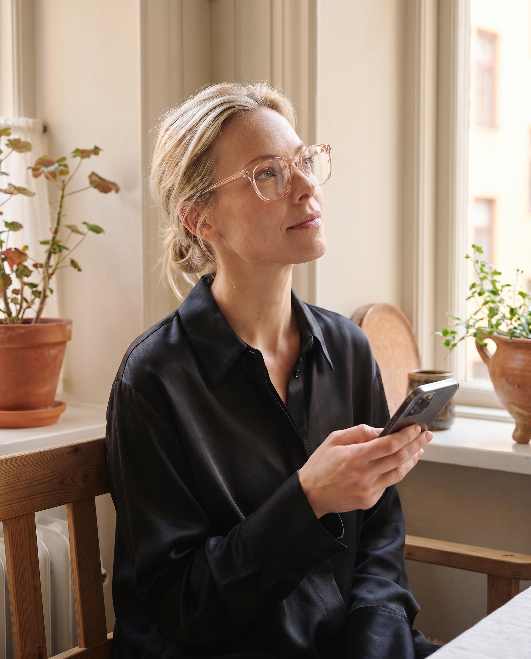 Progressive readers — the screen distance